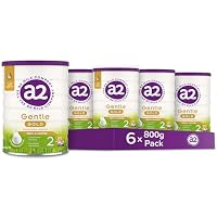 a2 Gentle Gold® Follow-On Formula Stage 2, Baby 6-12 Months, 800g x 6