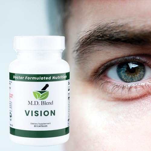 Miniatura 5 de Vision - Formulado por expertos, mezcla natural y robusta para el bienestar de los ojos, con luteína, zeaxantina, astaxantina, zinc, tiamina,