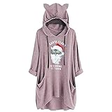 S Herren 3D Weihnachtspullover Lustig Unisex Pullover Weihnachtspulli Weihnachtspullover Pulli Lustiger Druck Muster Rundhals Langarmshirt Christmas Sweatshirt Sweater Shirt 10.98