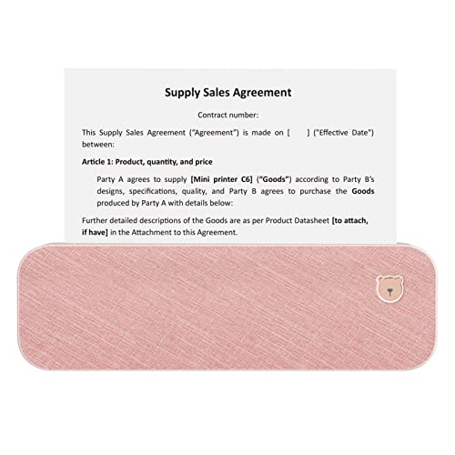 Homesen Original PeriPage A4 Impressora de papel Transferência térmica direta Impressora sem fio Móv