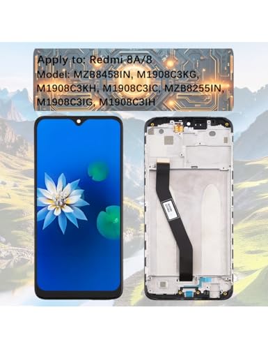 Écran pour Xiaomi Redmi 8A avec châssis de remplacement LCD complet M1908C3KG - 2