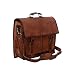Komal's Passion Leather 16" Sturdy Messenger Bag for Laptop (Fits 14" / 15.6")
