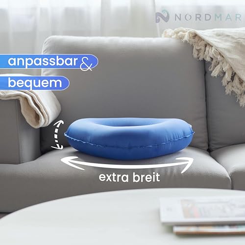 Nordmar® - Sitzring - Extra groß für schmerzfreies Sitzen - Sitzring nach OP oder Geburt mit idealer Breite