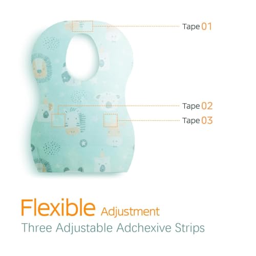 Disposable Feeding Bibs, Adjustable Waterproof Non-woven Bibs [20PCS]4