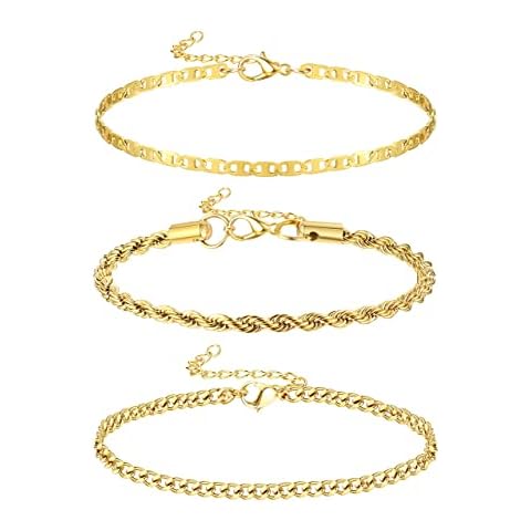 Bracelet de Cheville Milacolato 3 pièces Cover