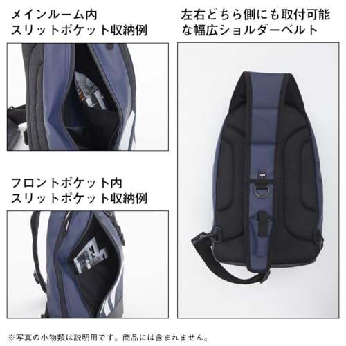 ダイワ ワンショルダーバッグ(D) スパイラルブラック