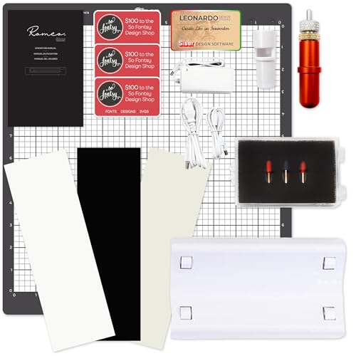 Siser ROMBDL-3 Romeo 24 Inch Professional Vinyl Cutter Machine Deluxe Bundle thumb #2