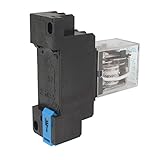 Sockel-Model Nr.: PTF08A TOOGOO (R) 12V DC Spulenspannung Relais DPDT LY2NJ HH62P-L JQX-13F 10A Mit PTF08A Sockel Basis