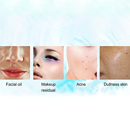 Esfregador Elétrico Facial, Escova Elétrica de Limpeza Facial 3 Engrenagens para Uso Diário