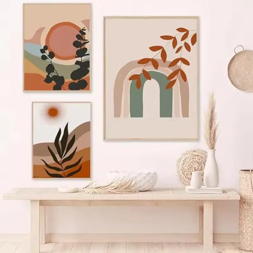 Affiche abstraite Boho pour créer un véritable cocon de douceur chez soi