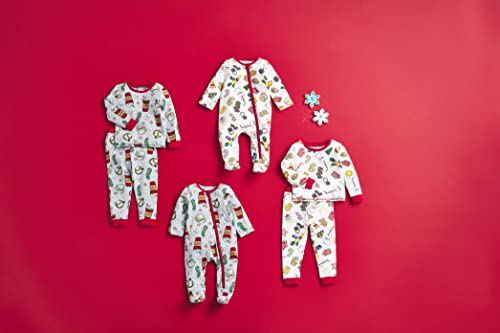 Mud Pie Boys' Peppermint Mocha Pajamas2