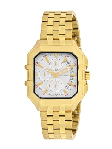 Image of French Connection Multifunction Silver Dial Watch - FCF01GM