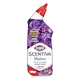 Clorox Scentiva Toilet Cleaner, 709ml, Tuscan Lavender, No Bleach, Kills 99.9% of Viruses and Bacteria