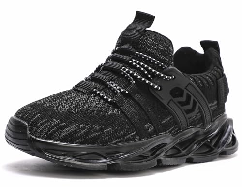 DADAWEN Boys Girls Sneakers Kids Lightweight Breathable Tennis Athletic Running Shoes for Toddler/Little Kid/Big Kid