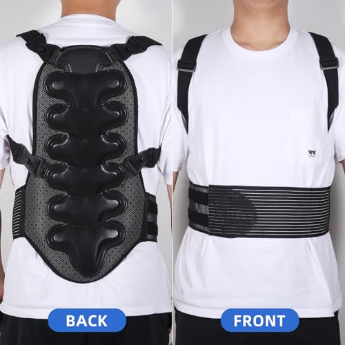Cienfy Adult Back Spine Protector Anti-Fall Protective Gear for Snowboarding, Skateboarding, Skating and Skiing by Cienfy - Image 5