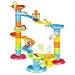Happkid Ball Drop Tower Activity with Bridge, Ball Ramp Baby Toy Ball Roll for Educational Family Unlimited Fun (30 PCS )