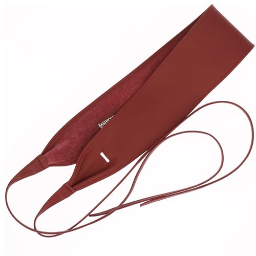 Image of FASHIONGEN - Woman Italian leather Obi belt, CASSIANE
