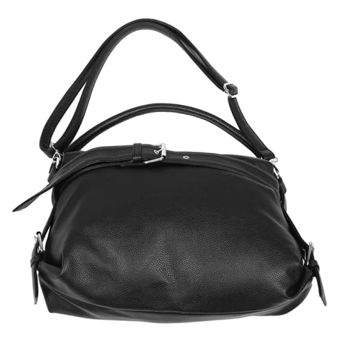 Sac cabas noir femme rétro pour emporter tous vos essentiels avec style