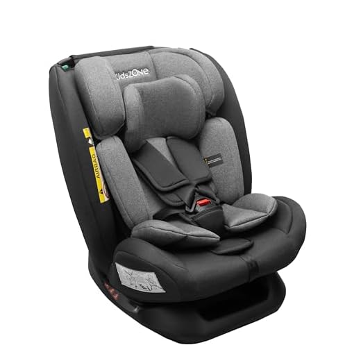 Seggiolino Auto senza Isofix 0-36 kg i-Size (40-150 cm) - Seggiolino Auto Gruppo 0/1/2/3 - Regolabile in Altezza, Reclinabile 4 posizioni