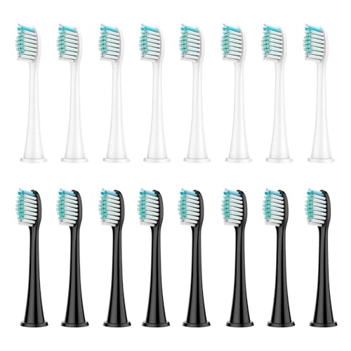 �����p�u���V�w??�b�h8�ADiamondClean HX3/HX6/HX9�V���[�Y�d�����u���VHX6064�ɑΉ�(8 White 8 Black)