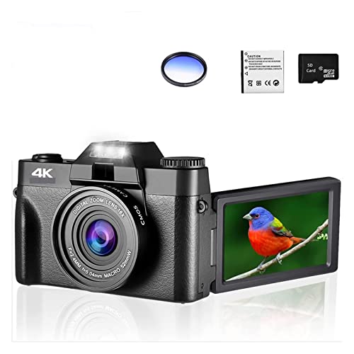 Appareil photo numérique 48MP objectif macro grand angle écran 180°