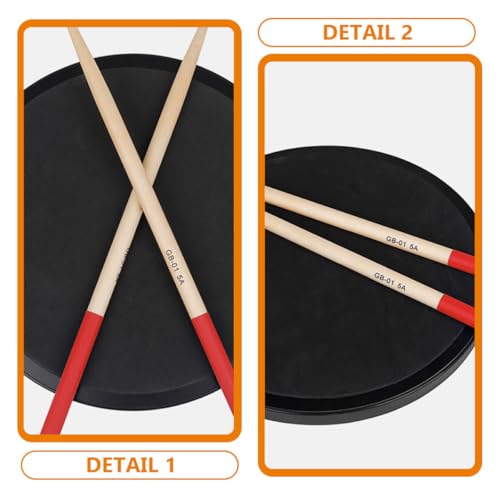 Baquetas de Madera de Arce 5A Antideslizantes para Adultos miniatura 4