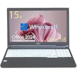 ノートパソコン A577 最新MS Office2024 H&B/ / 第7世代 Core i5 メモり 16GB / SSD 512GB / HDMI / 15.6inch / DVD/WIFI/Bluetooth / Windows11 /(整備済み品) (LIFEBOOK577, 16GB/512GB)