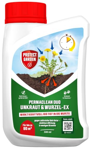 PROTECT GARDEN Permaclean Duo Unkrautvernichter & Wurzel Ex, 500 ml – Ansicht 1