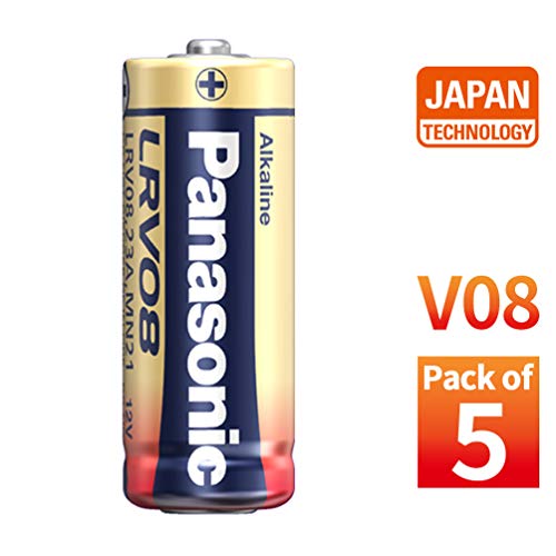 Image of Panasonic Alkaline A23 12V Battery, Pack of 5