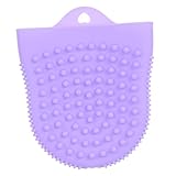 DECORNIJIA Silicone Facial Cleansing Brush Deep Cleaning Face Scrubber for Home Use Ergonomic Glove Design Gentle All Skin Removes Oil and Unclogs Pores