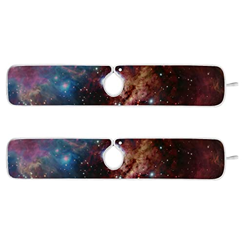 Galaxy Space Nebula Stars �p�[�v���_�[�N�X�^�C�� 2�� �֌��z���}�b�g �L�b�`�� ���� �֌��p �z���}�C�N���t�@�C�o�[�p�b�h ���؂�}�b�g �J�E���^�[�g�b�v�v���e�N�^�[ 30 x 5�C���`