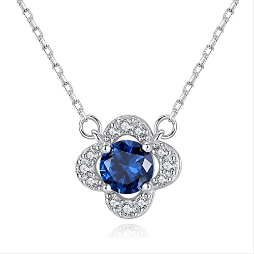 Collier sapphire femme pour mariage et bijou de clavicule