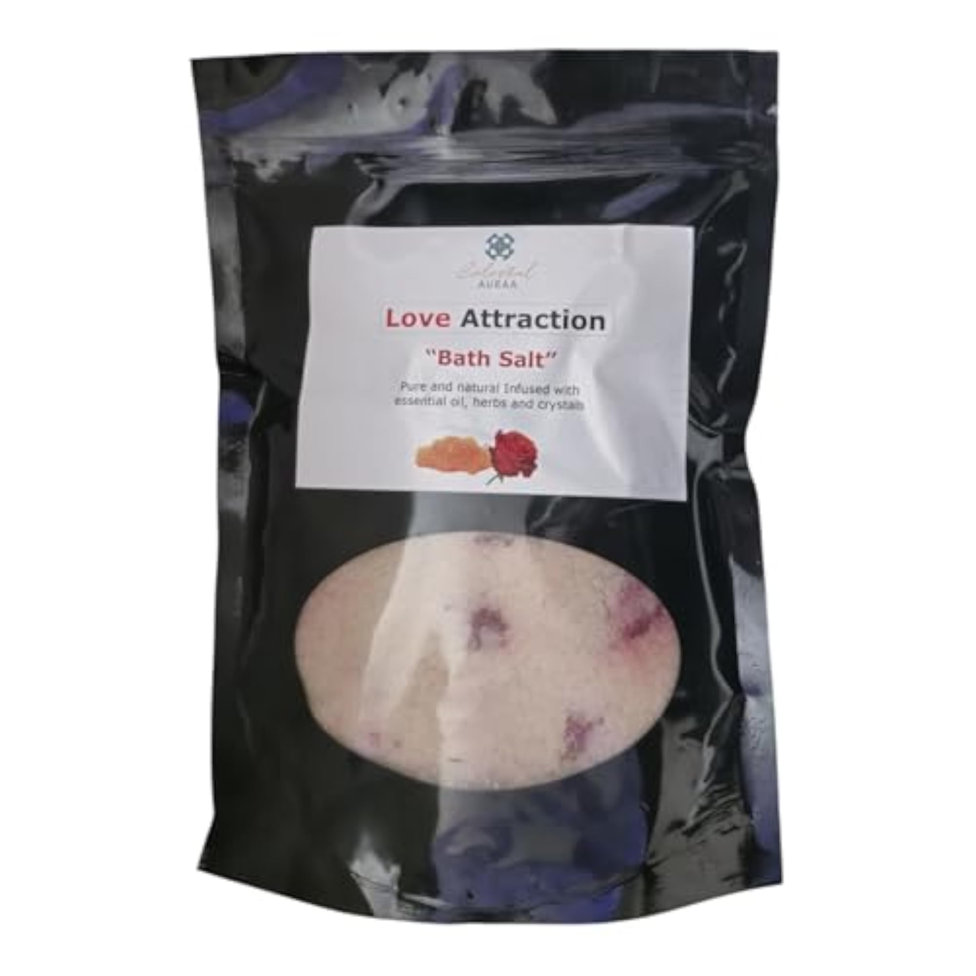 Love Attraction Bath Salt 300g, Natural Aromatic Blend