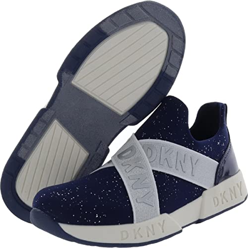 DKNY Girls Maddie Stretch Fitness Lifestyle Athletic and Training Shoes2
