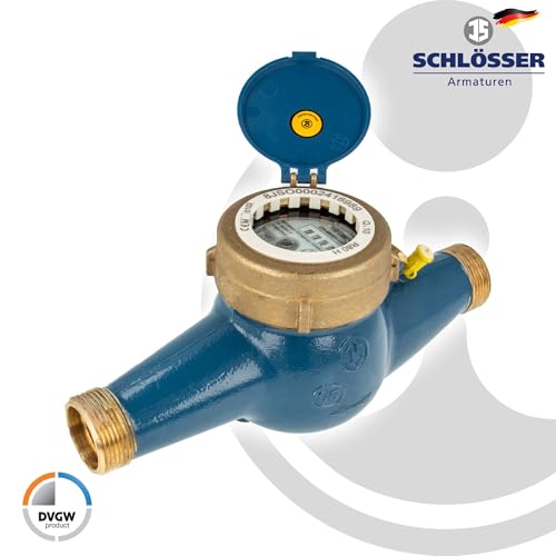 JS Hauswasserzähler MNR 1 Zoll DN 25 Q3=10, R80, Baulänge 260 mm