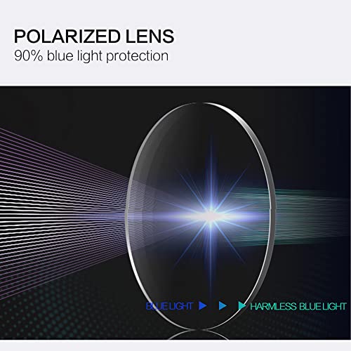 ZENOTTIC Polarized Round Sunglasses Small + Reading Sunglasses for Women Men4