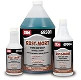 Rust-Mort - Converts Rust to a Hard Protective Coating, 1 Pint