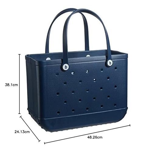 Original Large Tote Bag – Lightweight, Washable, Durable – All-Purpose Water-Resistant EVA Beach, Pool, Travel Tote2