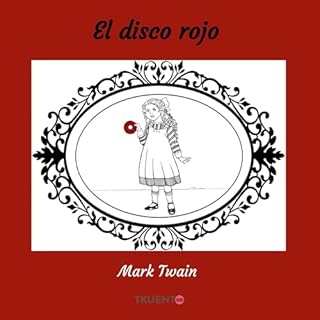 Diseño de la portada del título El disco rojo
