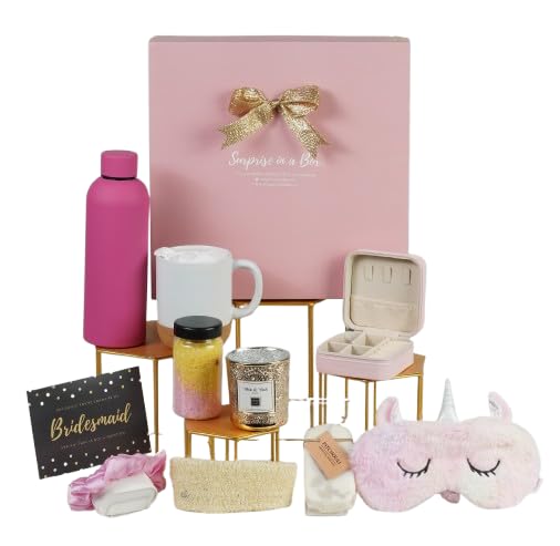 SURPRISE IN A BOX Luxury Wellness & Self-Care Gift Hamper for Women – Bridesmaid Gift Box | Spa & Relaxation Set | Anniversary, Bridesmaid & Diwali Gift | Premium Beauty Essentials-image-32