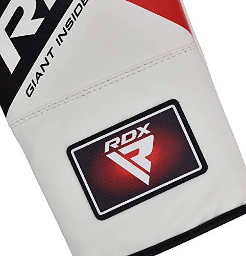RDX Punching Bag for Boxing Training, Filled Heavy Bag Set with Punching Gloves, Chain, Wall Bracket, Great for Grappling, MMA, Kickboxing, Muay Thai, Karate, BJJ & Taekwondo, 14 pcs 5FT/4FT