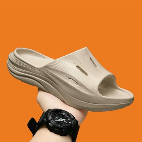 Men'S Casual Sports Thick-Soled Sandals Outdoor Non-Slip Beach Slippers Flip-Flops Bathroom Sandals3