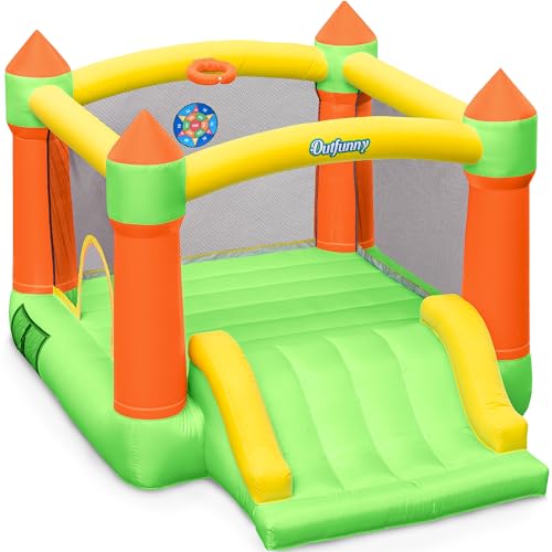 Outfunny Inflatable Bounce House, Blow up Bouncy House for Big Kids 3-12 by Outfunny - Used condition - US$197.79