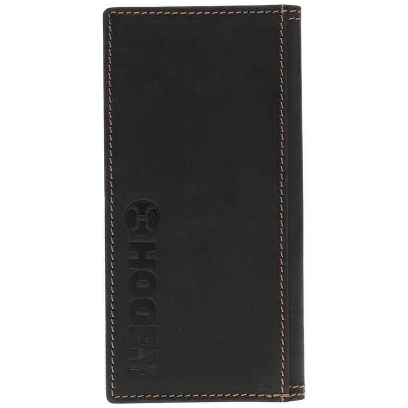 HOOEY Leather Men’s Western Rodeo Wallet (Hooey Original - Black/Lakota)2
