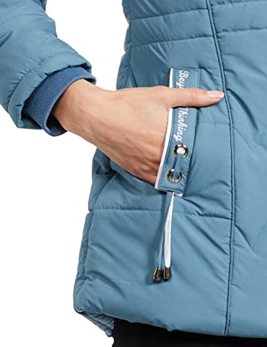 Image of Qube By Fort Collins Women's Nylon & Net Nylon Standard Length Jacket