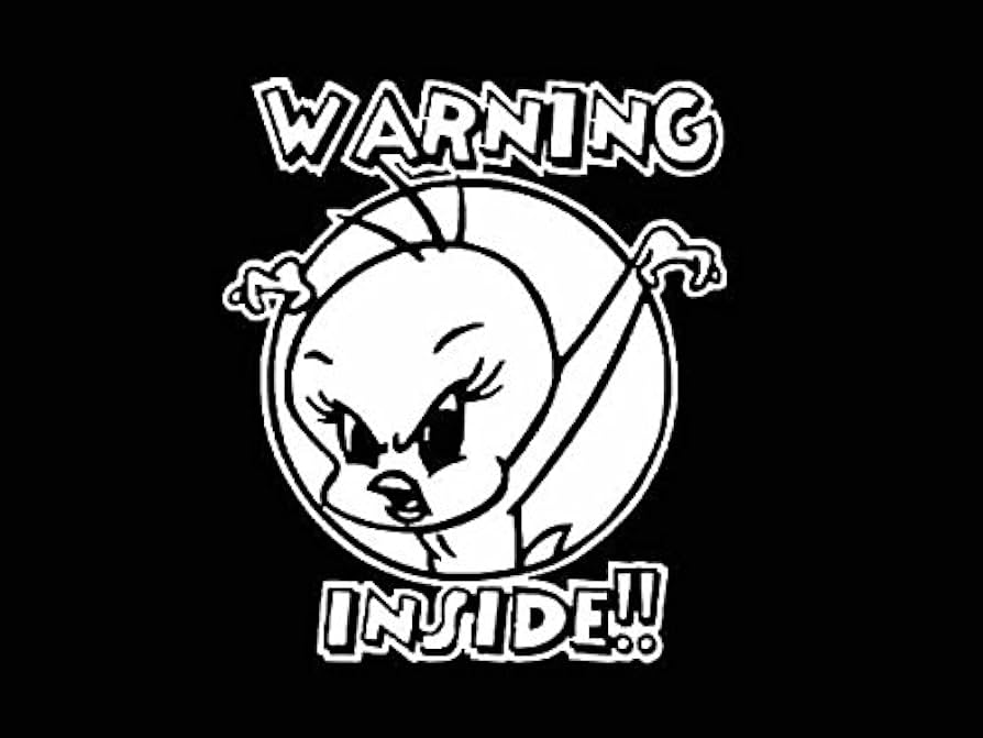 Amazon.co.jp: カッティングステッカー【トゥイーティー