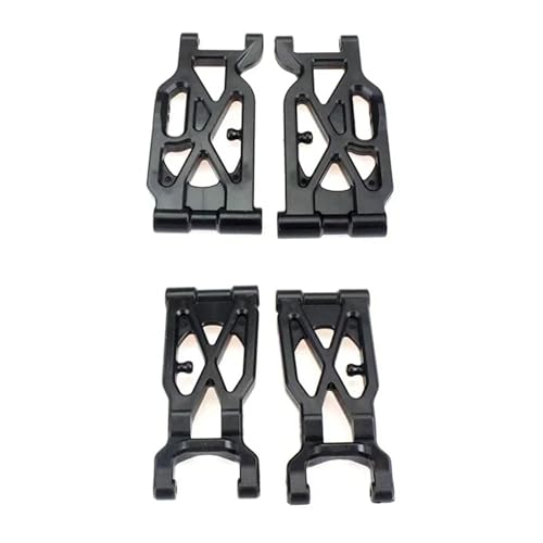 1 Paire De Bras De Suspension Inférieurs Avant RC, Bras Oscillant Avant En Aluminium Pour Pieces De Mise A Niveau De Voiture Rc Sg 1603 1 16 Jaune 95048590