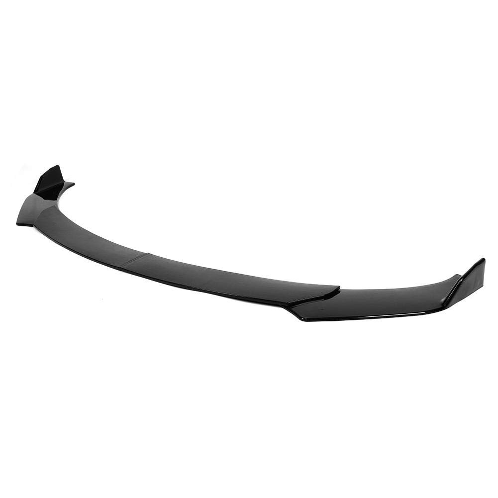 Yctze Alerón Parachoques Spoiler Delantero, Universal 4pcs Parachoques Delantero del Coche Separador de Labios Aletas Difusor Cubierta kit de Protección Canards Protector de Parachoques del Coche