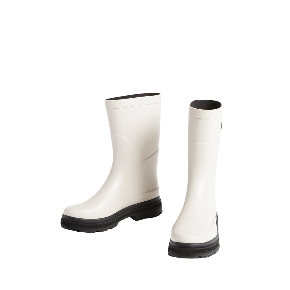 Aigle Mid Rain Women's Rain Boot, Sand, 7.5 UK