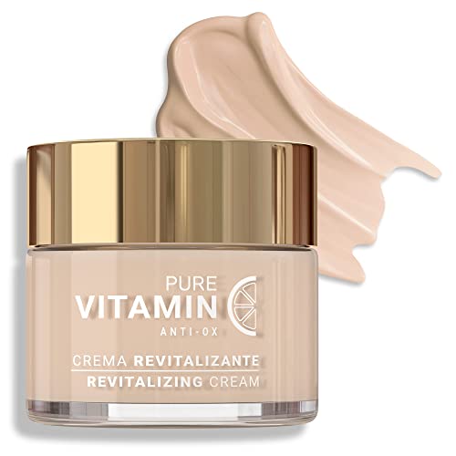 Noche Y Dia Vitamin C Face Cream - Anti Aging Moisturizer with Ascorbic Acid - Hydrating Lotion for Wrinkles, Fine Lines, and Even Skin Tone - Boost Collagen - 60mL (2.04 fl oz)